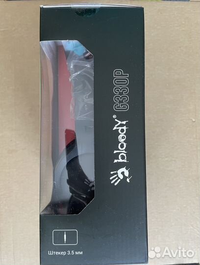 Игровые наушники A4tech Bloody g330p