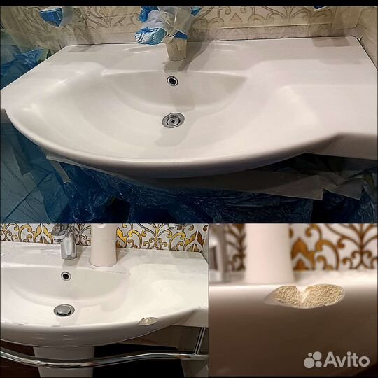 Реставрация ванн и душевых кабин любой сложности