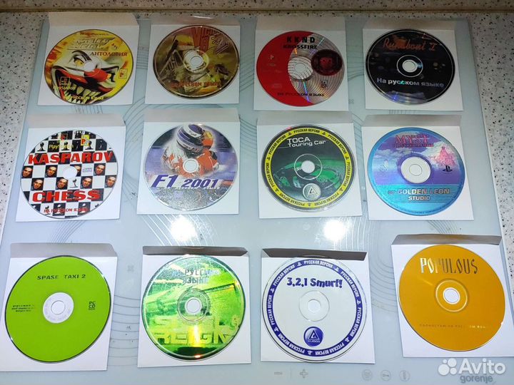 Много игр на PS1. Поштучно