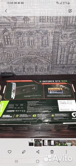 Коробка от видеокарты MSI geforce GT 730