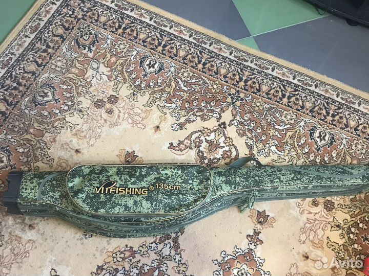 Чехол для удочек 135 жоский