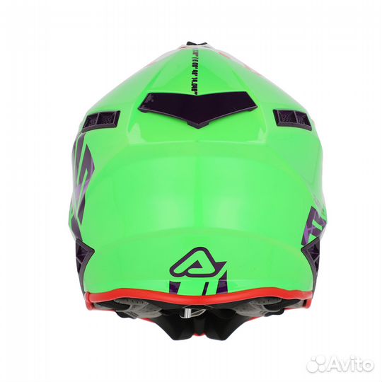 Новый Шлем Acerbis X-track 22-06 Green/White