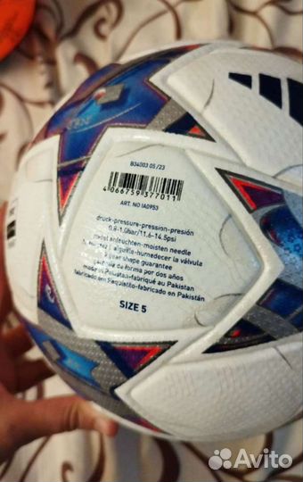 Футбольный мяч adidas лига чемпионов 2024 аригнал