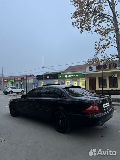 Mercedes-Benz S-класс 5.0 AT, 2003, 100 000 км