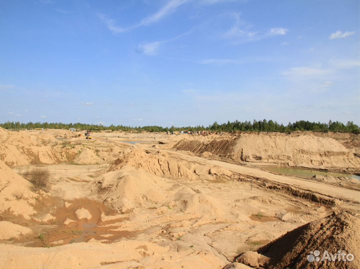 Продаётся карьер строительного песка, запасы 4 млн