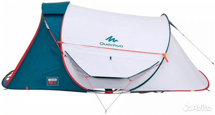 Палатка quechua 2 seconds 3 XL fresh black