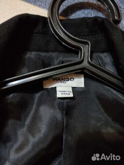 Классический костюм Mango для мальчика 7-8 лет
