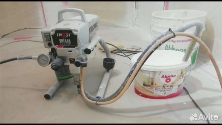 Аренда Безвоздушный окрасочный аппарат