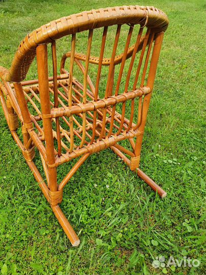 Санки плетеные