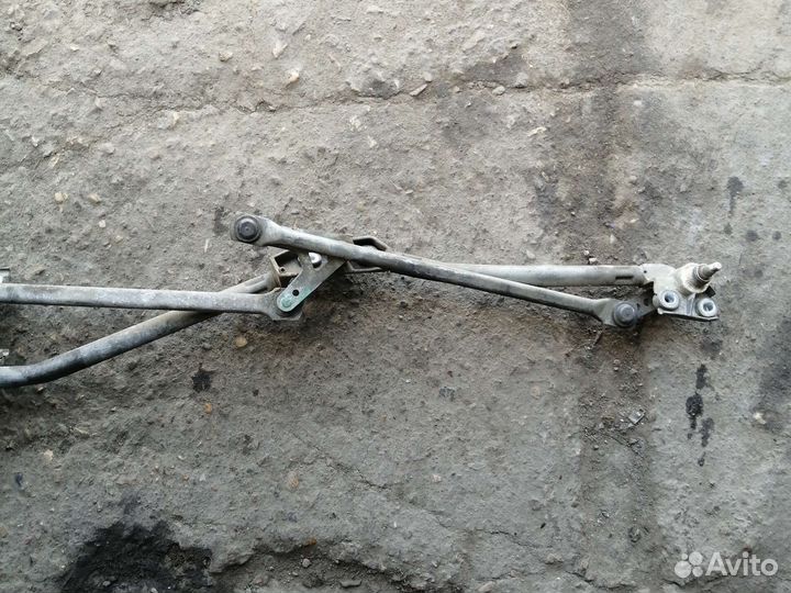 Трапеция дворников opel Zafira с моторчиком 99-05