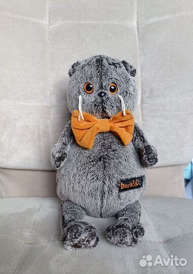 Мягкая игрушка кот басик
