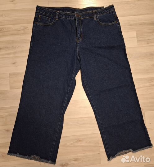 Джинсы укороченные 50 размер