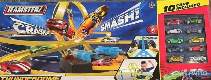 Трасса трек игрушки машинки