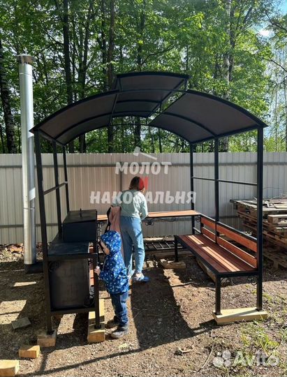 Мангал лофт