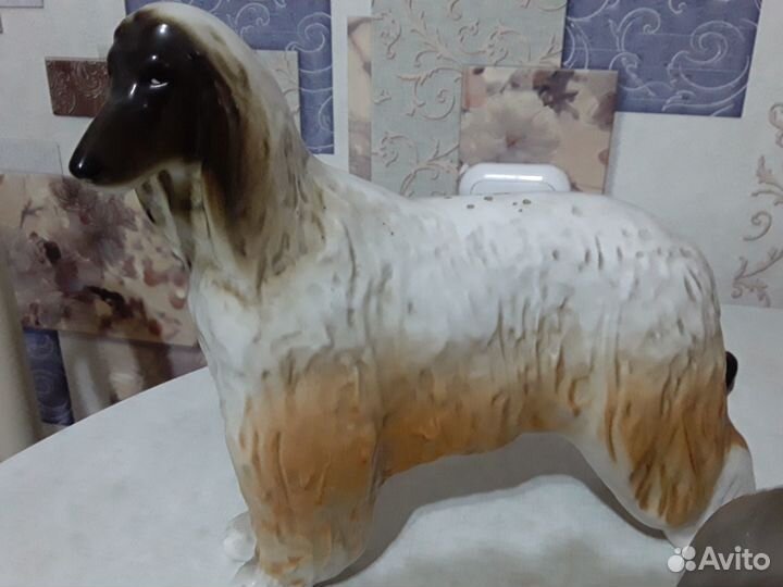 Фарфор,лфз,афганская борзая