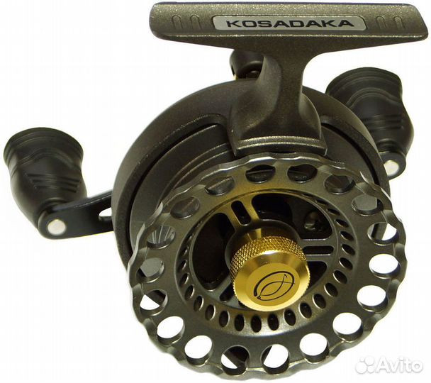 Катушка Kosadaka мультипликаторная зимняя Stalker