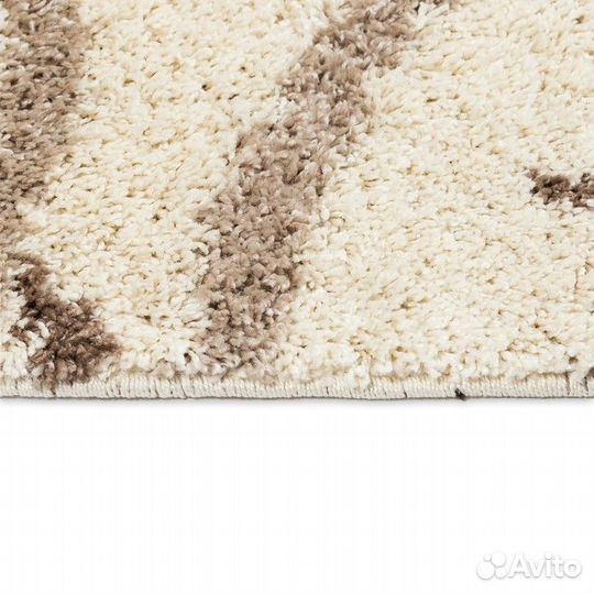 Ковер Шегги овальный 150х200 см, полипропилен 100