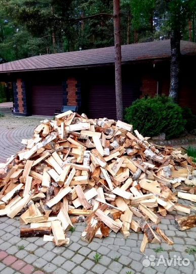 Дрова Ольха навалом от производителя любого объема