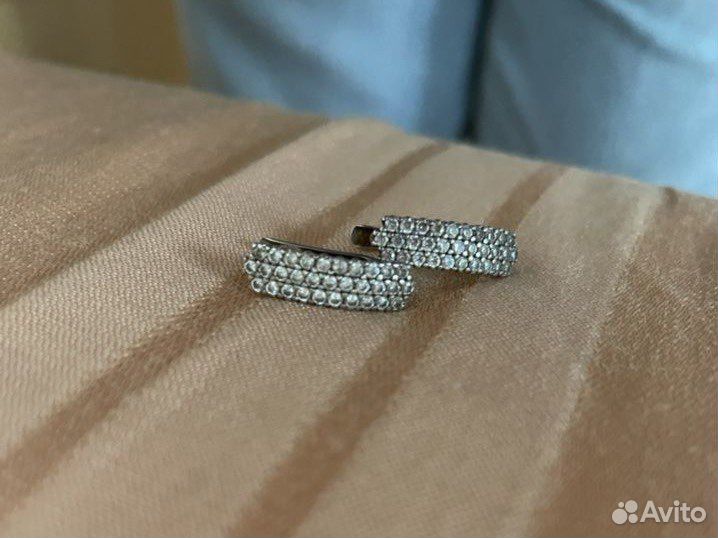 Серебряные серьги 925 проба разные