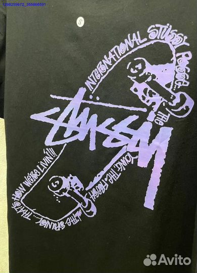 Футболка Stussy чёрная