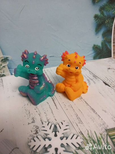 Мыло ручной работы дракон