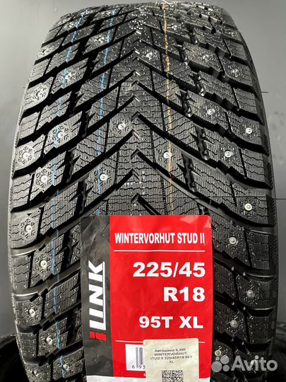 iLink Wintervorhut Stud II 225/45 R18 и 255/40 R18 99T