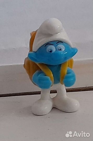 Фигурка Смурфика с рюкзаком