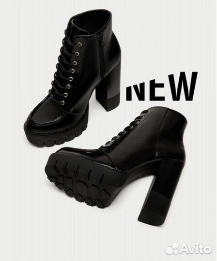 Ботильоны zara