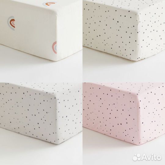 Простынь на резинке 90/200 hm IKEA