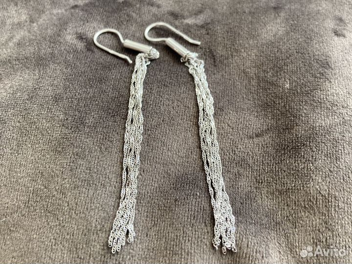 Золотые серьги