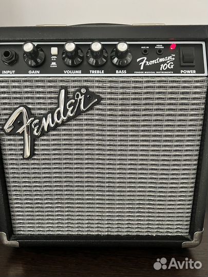 Комбоусилитель fender frontman 10g