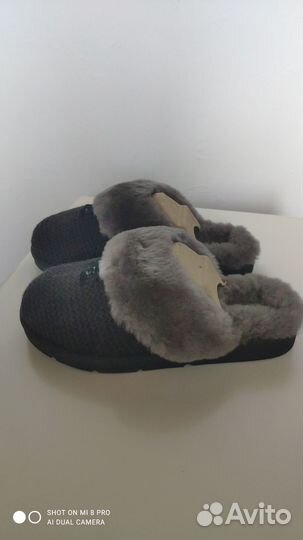 Меховые тапочки