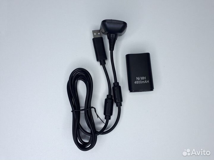 Хbox360 аккумулятор + кабель зарядка для геймпада