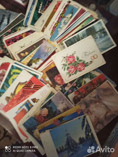 Открытки, подписанные