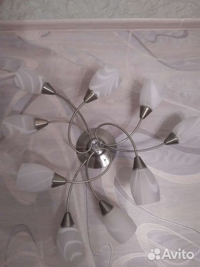 Люстра потолочная бу