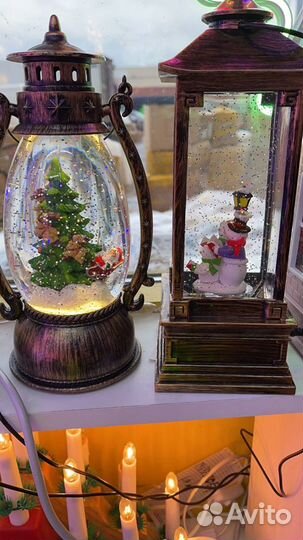 Новогодние фонарики