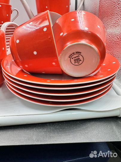 Сервиз Чайный Старинный Фарфоровый СССР kahla