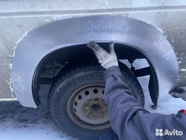 Mercedes-Benz Sprinter арки крыльев комплект