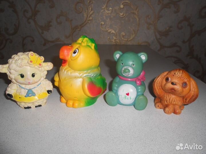 Резиновые и другие игрушки СССР