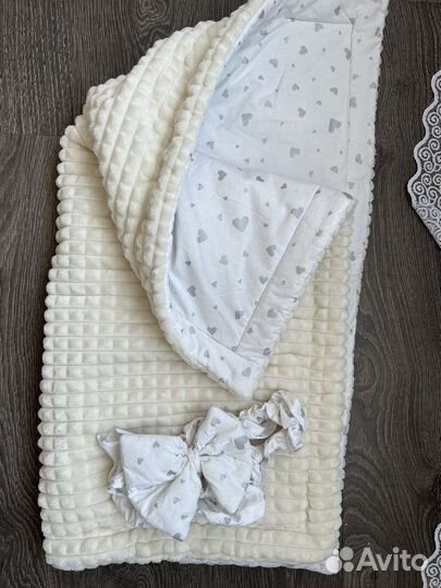 Конверт одеяло на выписку лето