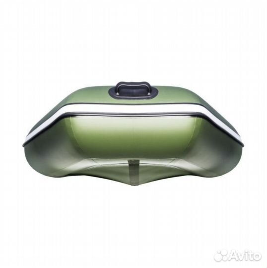 Лодка пвх Аква 2900 Слань-книжка киль зеленый