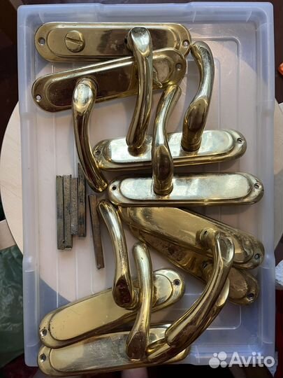 Ручки дверные 3 комплекта бу