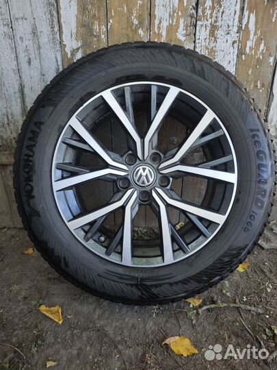 Колёса зимние в сборе r17 тигуан 2