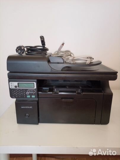Мфу hp лазерный lj m 1217 (принтер, сканер, факс)