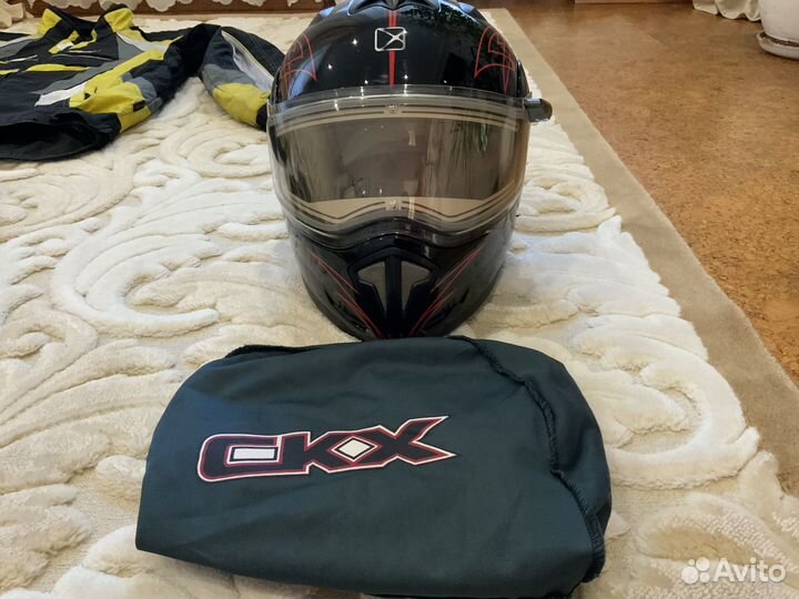 Шлемы с подогревом для снегохода