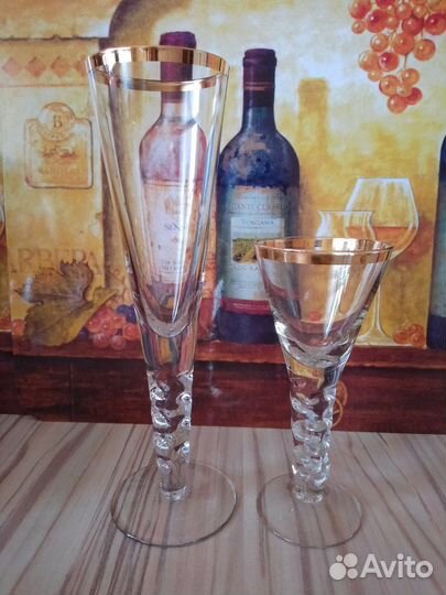 Фужеры стекло СССР