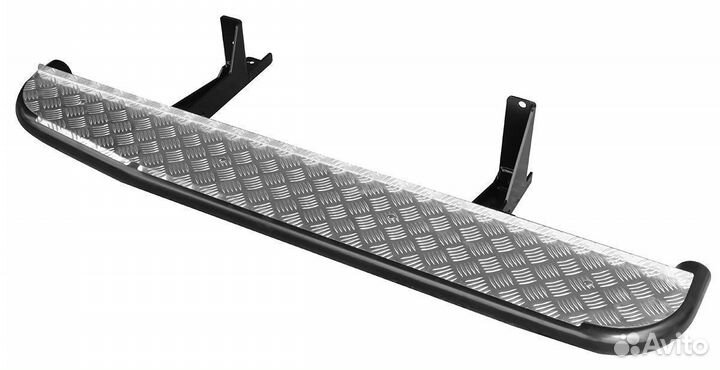 Пороги риф силовые Nissan Patrol Y61 2004+ (mкпп)