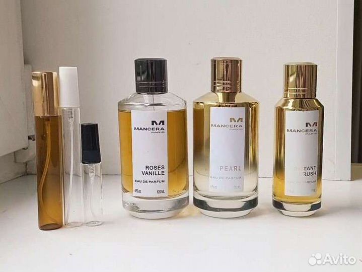 Mancera Roses vanille.Pearl. Instant crush. Распив