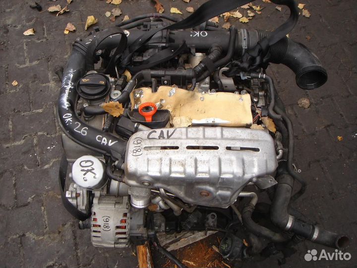 Двигатель Volkswagen CAV cava cavb cavc cavd 1.4