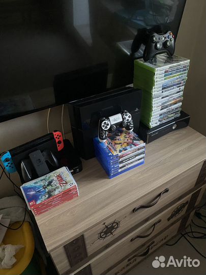 Аренда Ps4, nintendo switch и Xbox 360